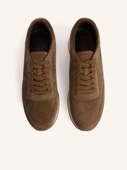 Suede sneakers