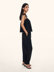 Orchard cotton-silk top