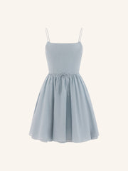 Orchard cotton-silk dress