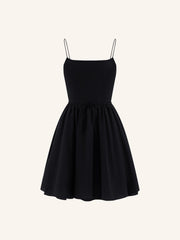 Orchard cotton-silk dress