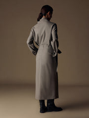 Elm wool-linen-silk skirt