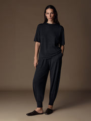 Camelia merino-silk jumper