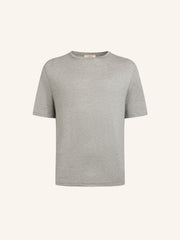 Silk-cotton T-shirt
