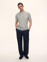 Silk-cotton T-shirt