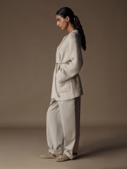 Hygge cashmere-silk cardigan