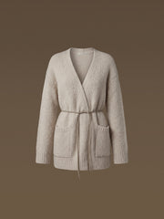 Hygge cashmere-silk cardigan