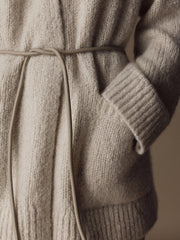 Hygge cashmere-silk cardigan