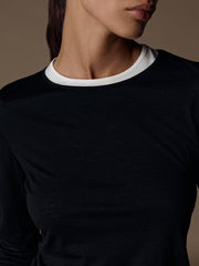 Ember merino top