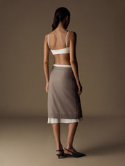 Koyo wool skirt