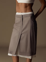 Koyo wool skirt