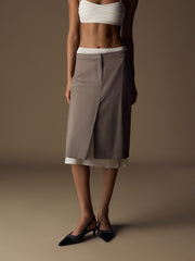 Koyo wool skirt