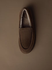 Geneva shearling loafers