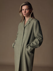 Mies wool-cashmere coat