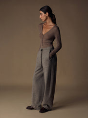 Amga wool-silk bodysuit