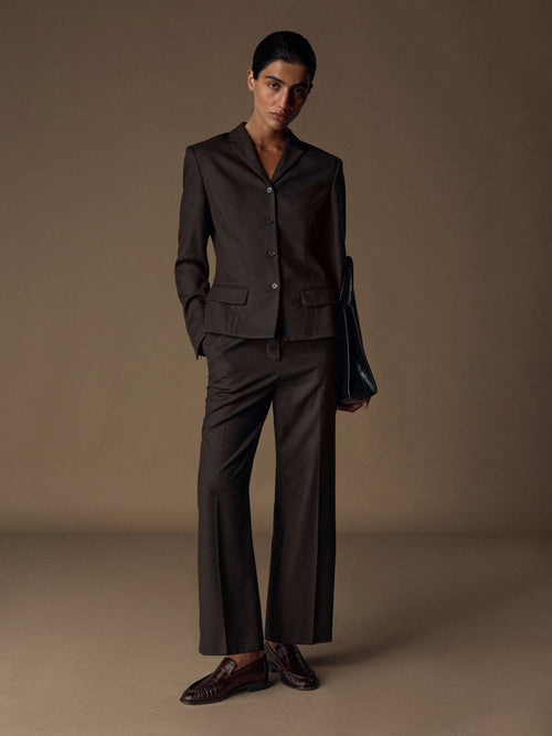 Garbo wool trousers