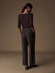 Garbo wool trousers
