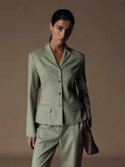 Garbo wool blazer