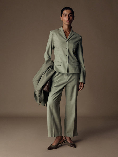 Garbo wool trousers