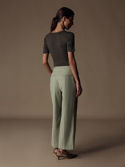 Garbo wool trousers