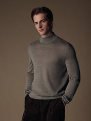 Leadville cashmere-silk turtleneck