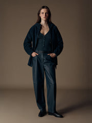 Amga wool-silk bodysuit
