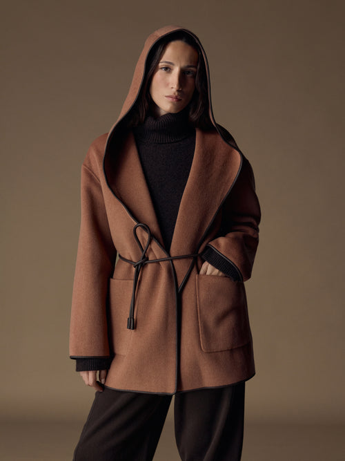 Alcove merino coat