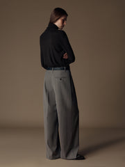 Savoy wool trousers