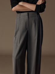 Savoy wool trousers
