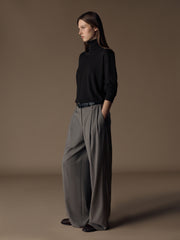 Savoy wool trousers