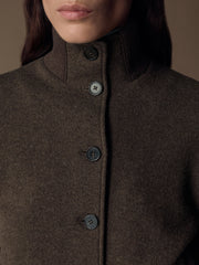 Cedar wool-cotton-cashmere bomber