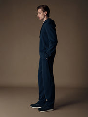 Tetris merino-cotton trousers