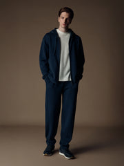 Tetris merino-cotton zip hoodie