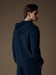 Tetris merino-cotton zip hoodie