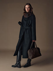Larina wool-cashmere coat