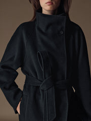 Larina wool-cashmere coat