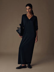 Jasmin wool-cashmere dress