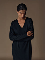 Jasmin wool-cashmere dress