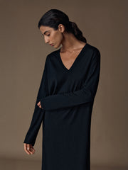 Jasmin wool-cashmere dress