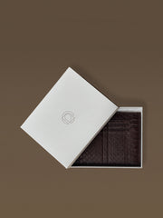 Meteor snakeskin card holder