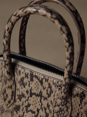 Lorelei snakeskin bag