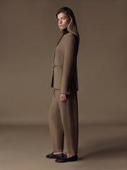 Angsana wool-cotton trousers