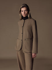 Angsana wool-cotton jacket