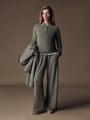 Aster wool-cashmere trousers