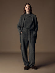 Nebula wool-cashmere trousers