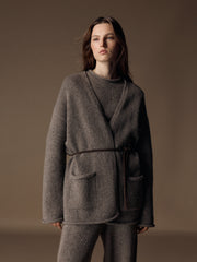 Nebula wool-cashmere cardigan