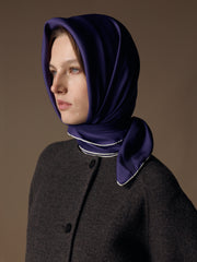 Papillon silk scarf