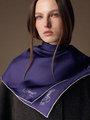 Papillon silk scarf