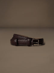 Waist snakeskin belt