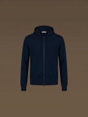 Tetris merino-cotton zip hoodie