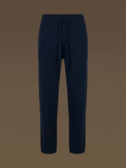 Tetris merino-cotton trousers